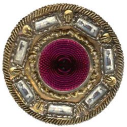 5-7.2 MT- Passementerie (1-3/8") Metallic Fascia/Glass/BasTaillle OME 5-7.2 MT- Passementerie (1-3/8") Metallic Fascia/Glass/BasTaillle OME